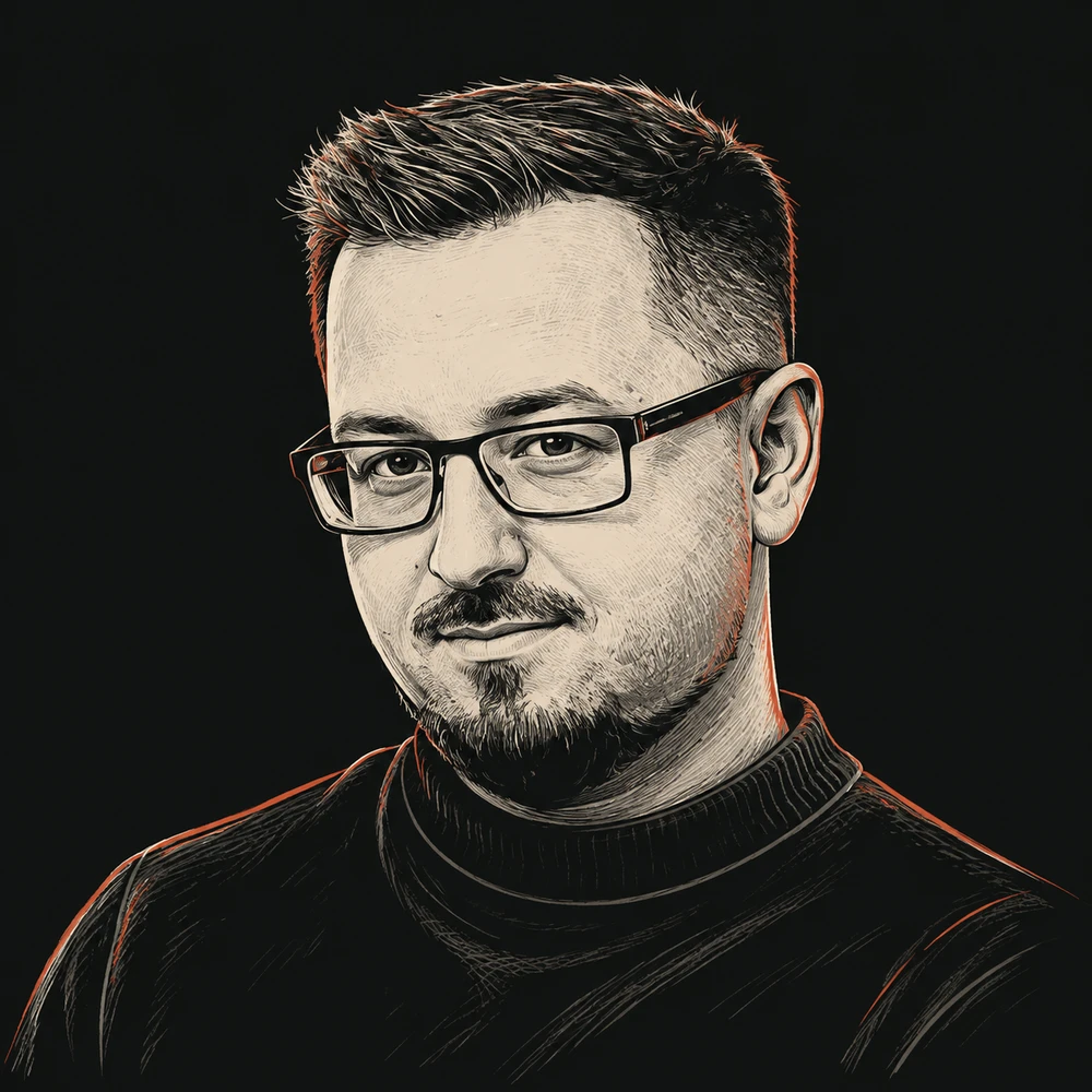 Рисованный портрет — Андрей Беляев